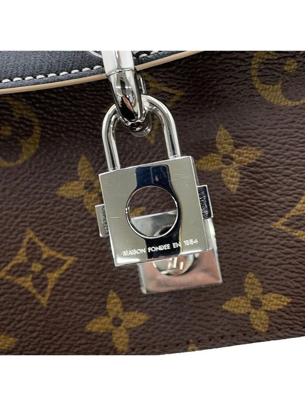 Louis Vuitton Handbag Monogram Chain It PM 2-Way Black